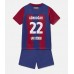 Maillot de foot Barcelona Ilkay Gundogan #22 Domicile vêtements enfant 2023-24 Manches Courtes (+ pantalon court)